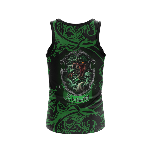 Cunning Like A Slytherin Harry Potter 3D Tank Top