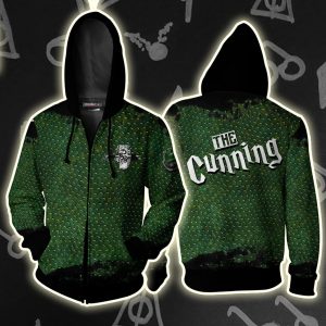 The Cunning Slytherin Harry Potter Zip Up Hoodie