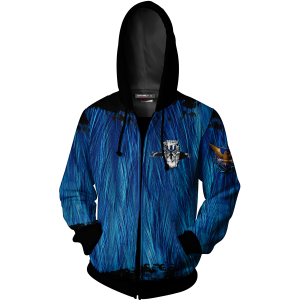 The Wise Ravenclaw Harry Potter Zip Up Hoodie