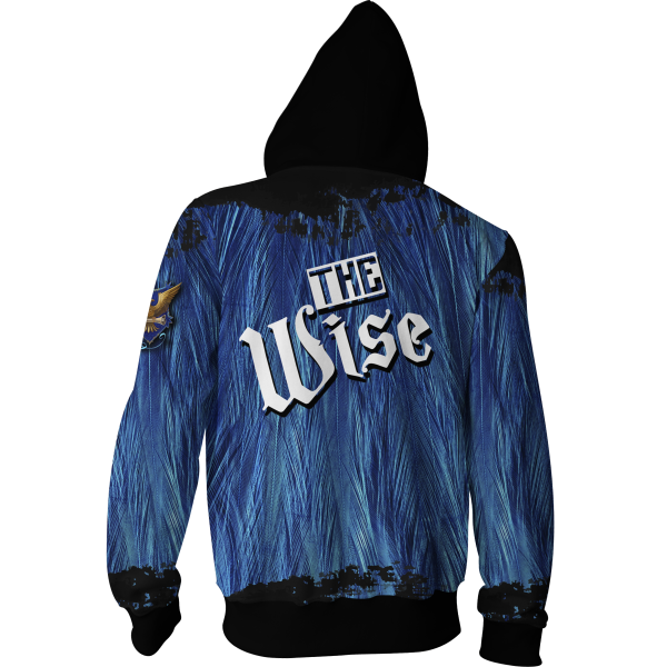 The Wise Ravenclaw Harry Potter Zip Up Hoodie