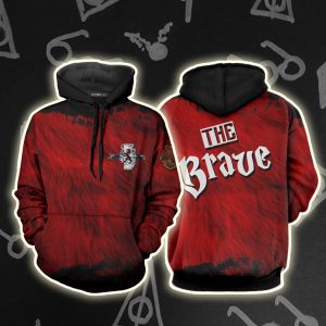 The Brave Gryffindor Harry Potter 3D Hoodie