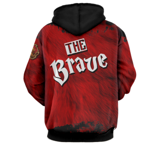 The Brave Gryffindor Harry Potter 3D Hoodie