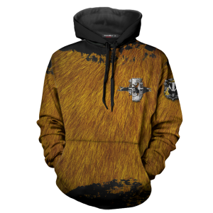 The Just Hufflepuff Harry Potter 3D Hoodie