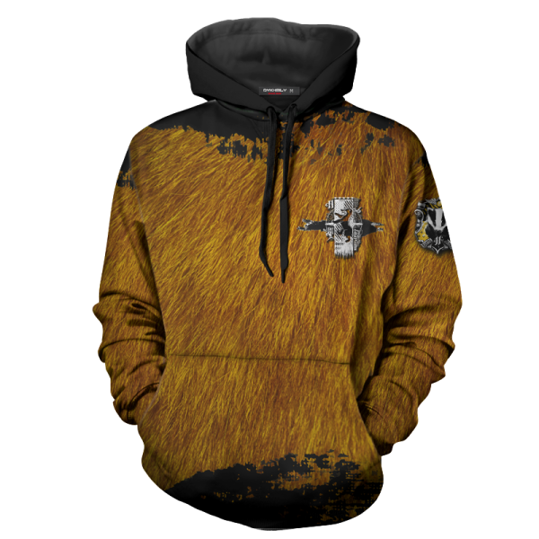 The Just Hufflepuff Harry Potter 3D Hoodie