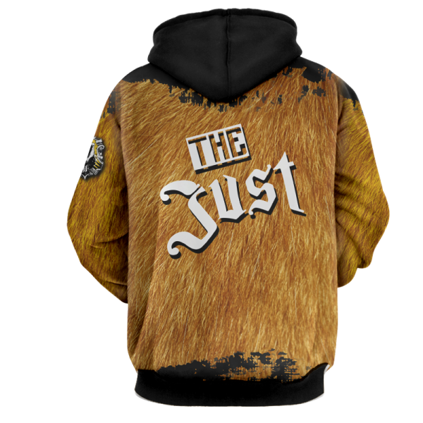 The Just Hufflepuff Harry Potter 3D Hoodie