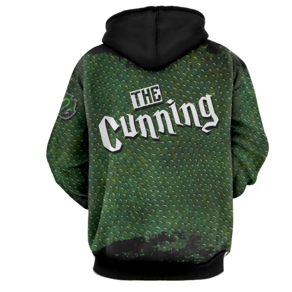 The Cunning Slytherin Harry Potter 3D Hoodie