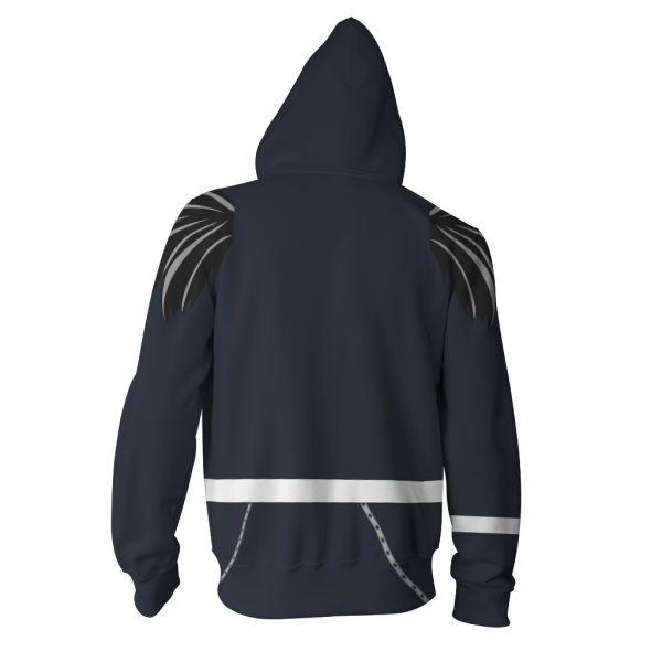 Death Note Ryuk Cosplay Zip Up Hoodie Jacket