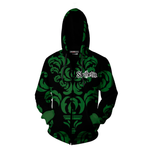 Cunning Like A Slytherin Harry Potter New Collection Zip Up Hoodie