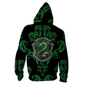 Cunning Like A Slytherin Harry Potter New Collection Zip Up Hoodie