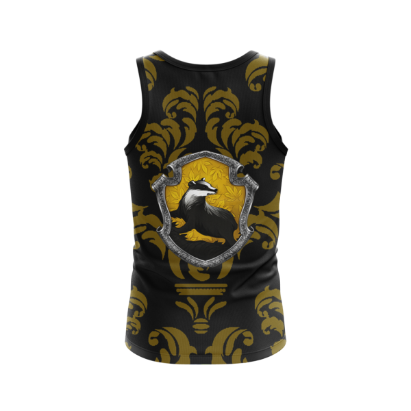 Loyal Like A Hufflepuff Harry Potter New Collection 3D Tank Top