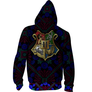 Ravenclaw House Harry Potter New Collection Zip Up Hoodie