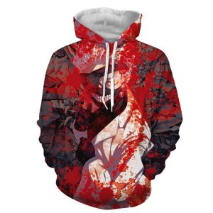 Kaneki Ken Tokyo Ghoul 3D Hoodie