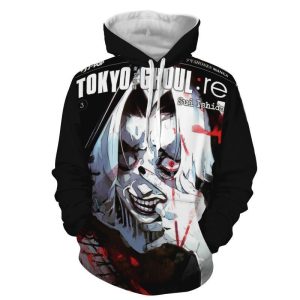 Takizawa Seidou Tokyo Ghoul 3D Hoodie