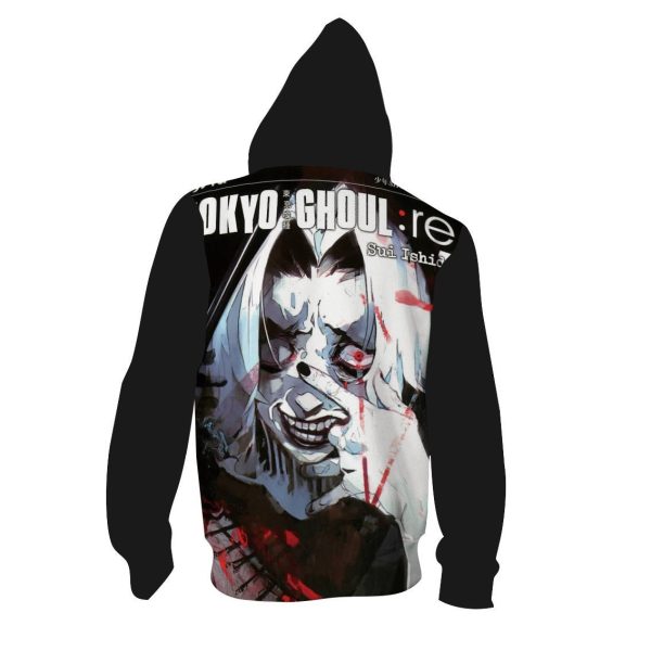 Takizawa Seidou Tokyo Ghoul 3D Hoodie