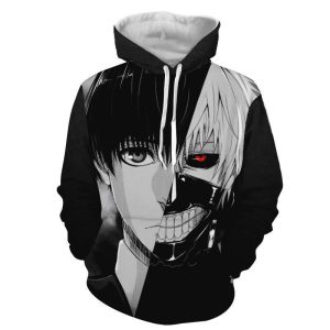 Tokyo Ghoul Kaneki Ken 3D Hoodie