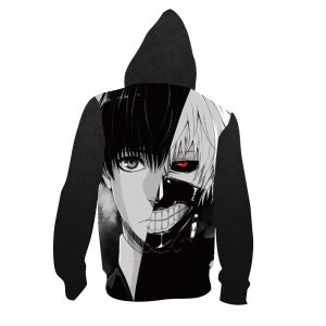 Tokyo Ghoul Kaneki Ken 3D Hoodie