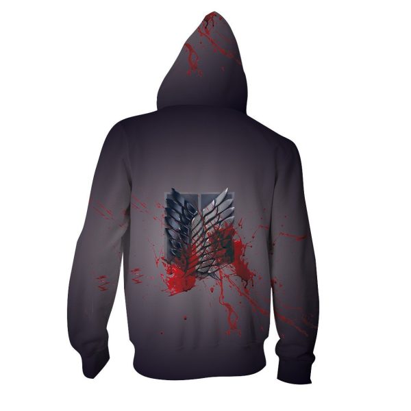 Scout Regiment Attack On Titan 3D Hoodie