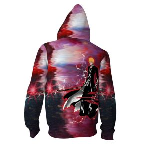 Bleach Ichigo Kurosaki (Kurosaki Vasto Lorde) 3D Hoodie