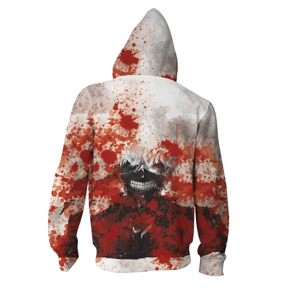 Ken Kaneki Tokyo Ghoul 3D Hoodie