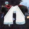 Gintama Sakata Gintoki Cosplay Unisex 3D T-shirt