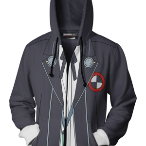 Persona 3 Makoto Yuuki Cosplay Zip Up Hoodie Jacket