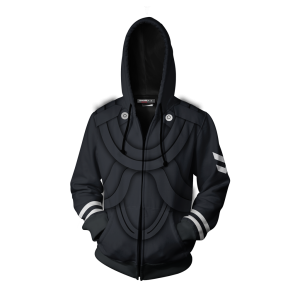 Tokyo Ghoul Kaneki Ken Cosplay Zip Up Hoodie Jacket