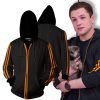 Kingsman: The Golden Circle Eggsy Unwin Cosplay Zip Up Hoodie Jacket