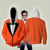 Kingsman: The Golden Circle Eggsy Unwin (Vest) Cosplay Zip Up Hoodie Jacket