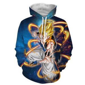 Gogeta (Goku And Vegeta) Dragon Ball 3D Hoodie