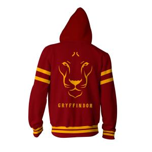 Gryffindor Hogwarts Harry Potter New Collection Zip Up Hoodie