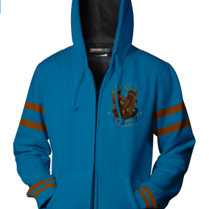 Ravenclaw Hogwarts Harry Potter New Collection Zip Up Hoodie