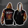 The Greatest Weapon Bravery Gryffindor Harry Potter Zip Up Hoodie