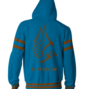 Ravenclaw Hogwarts Harry Potter New Collection Zip Up Hoodie