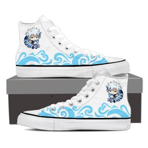 Gintama Gin (Sakata Gintoki) High Top Shoes