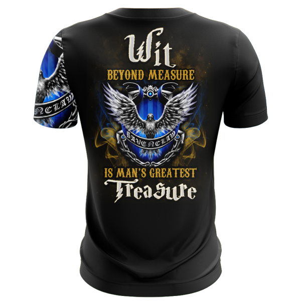 Wit Beyond Measure Is Man's Greatest Treasure Ravenclaw Harry Potter Unisex 3D T-shirt