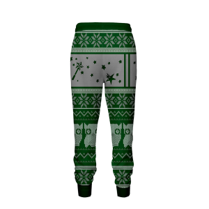 Slytherin Harry Potter Ugly Christmas Jogging Pants