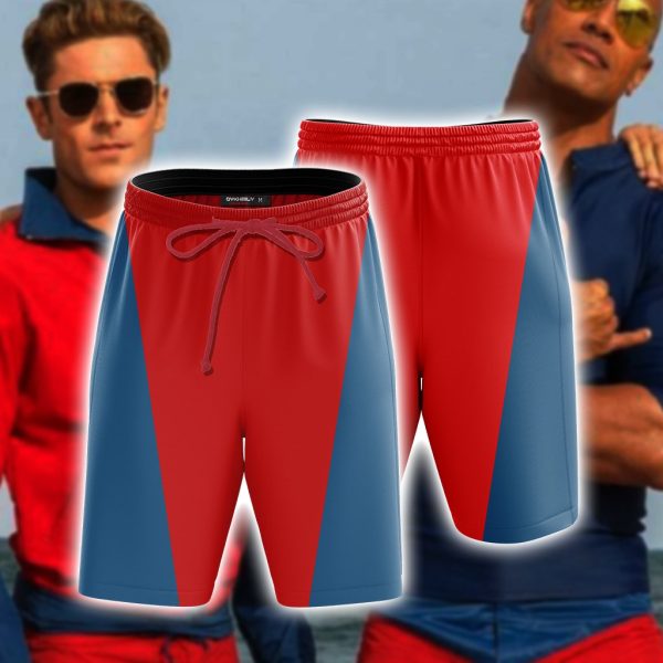 Baywatch Cosplay Beach Short