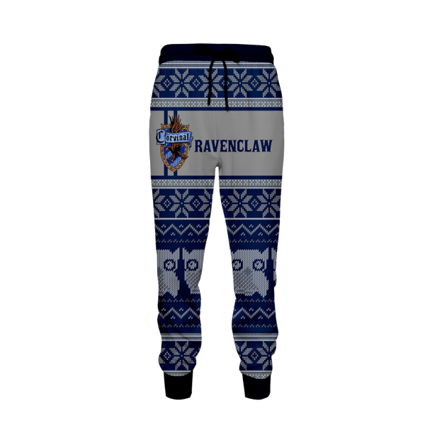 Ravenclaw Harry Potter Ugly Christmas Jogging Pants