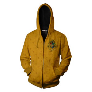 Loyalty Kindness Honesry Friendship Hufflepuff Harry Potter Zip Up Hoodie