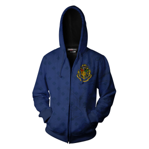 Intellegence Wisdom Creativity Originality Ravenclaw Harry Potter Zip Up Hoodie