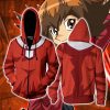 Yu-Gi-Oh! Jaden Yuki Cosplay Zip Up Hoodie Jacket