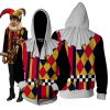 The Big Bang Theory Howard Wolowitz Jester Outfit Cosplay Zip Up Hoodie Jacket