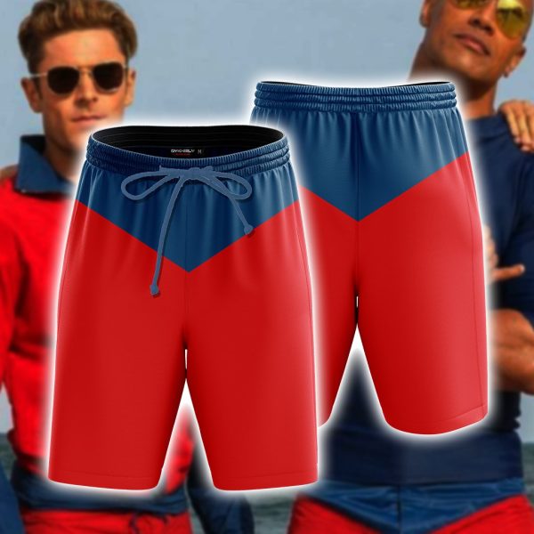 Baywatch Cosplay Beach Short