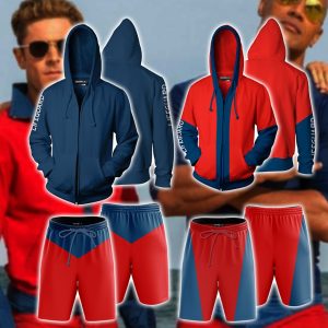 Baywatch Cosplay Beach Short