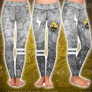 Hufflepuff Logo Harry Potter New Collection 3D Leggings