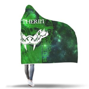 Quidditch Slytherin Harry Potter 3D Hooded Blanket