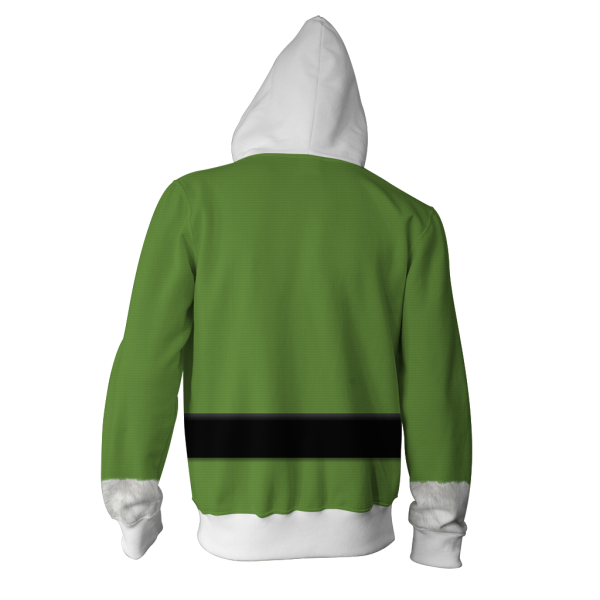 Elf 2003 Buddy Cosplay Zip Up Hoodie Jacket