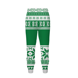 The Slytherin Snake Harry Potter Ugly Christmas Jogging Pants