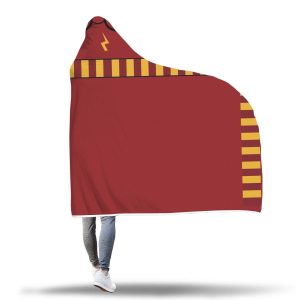 Gryffindor House Hogwarts Logo Harry Potter 3D Hooded Blanket