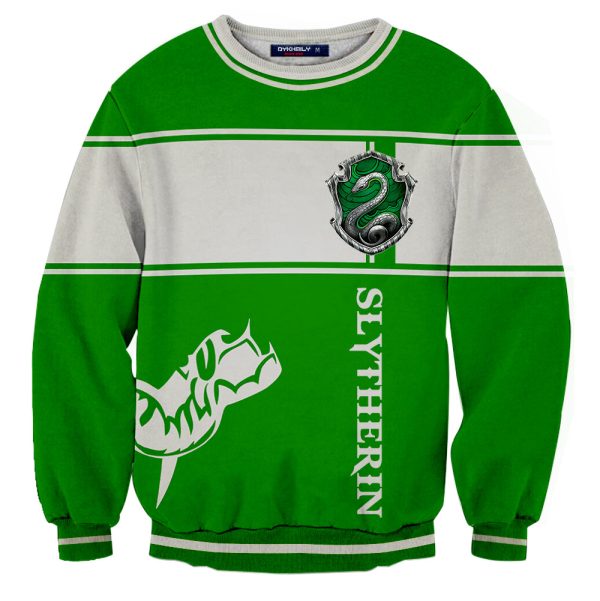 Slytherin Harry Potter 3D Sweater